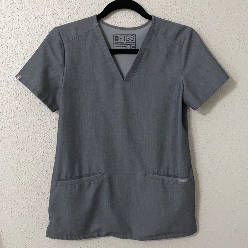 Figs Casma Scrub Top